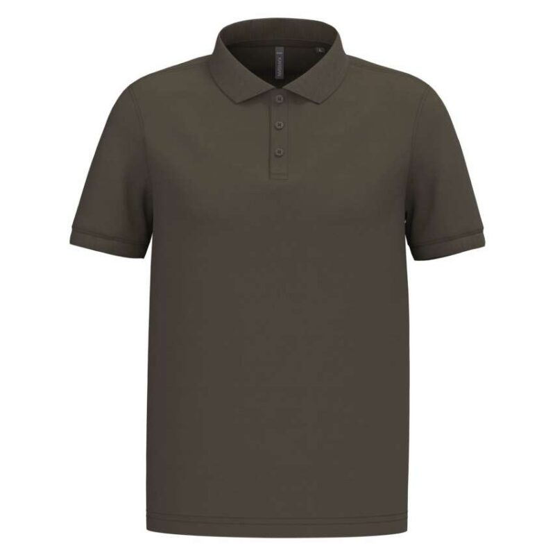 ka254-dark_khaki-a1 Kariban POLO Πικέ SHORT-SLEEVED SHIRT MEN'S - Σκούρο Χακί