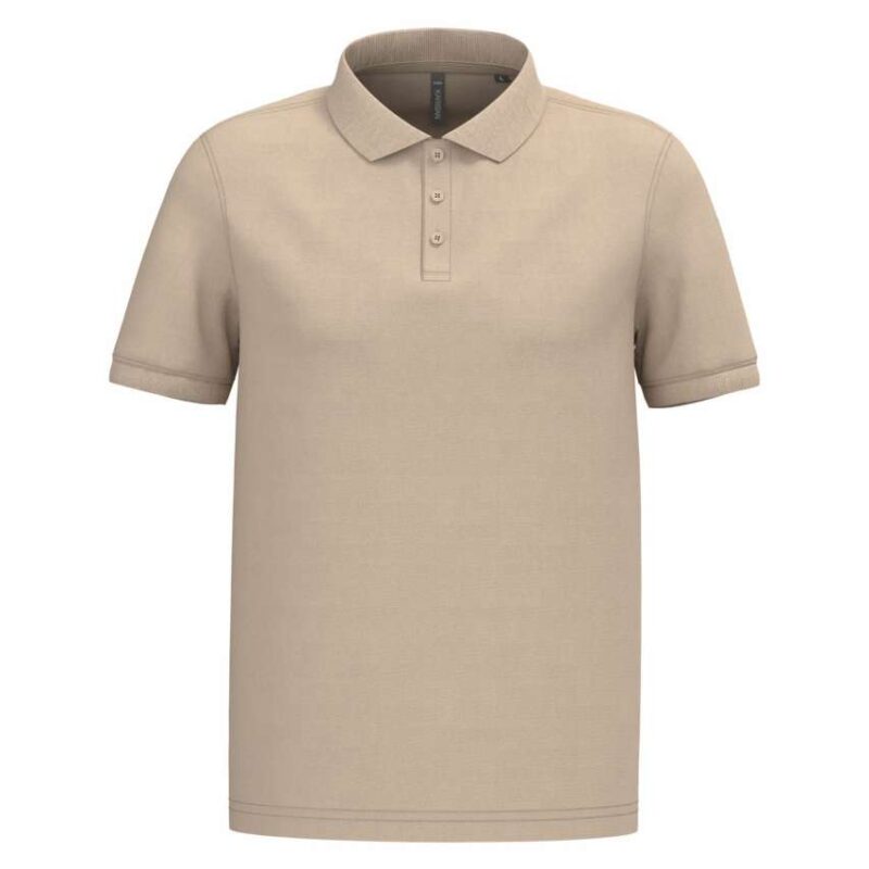 Kariban POLO Πικέ SHORT-SLEEVED SHIRT MEN'S - Ανοιχτό άμμου