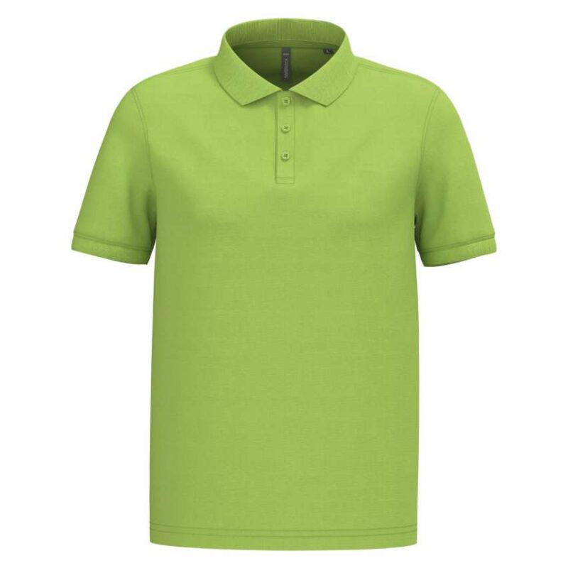 ka254-lime-a1 Kariban POLO Πικέ SHORT-SLEEVED SHIRT MEN'S - Λαχανί