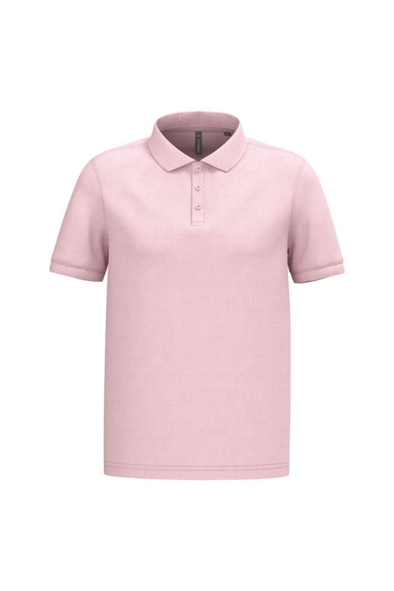 Kariban POLO Πικέ SHORT-SLEEVED SHIRT MEN'S - Ανοιχτό ροζ