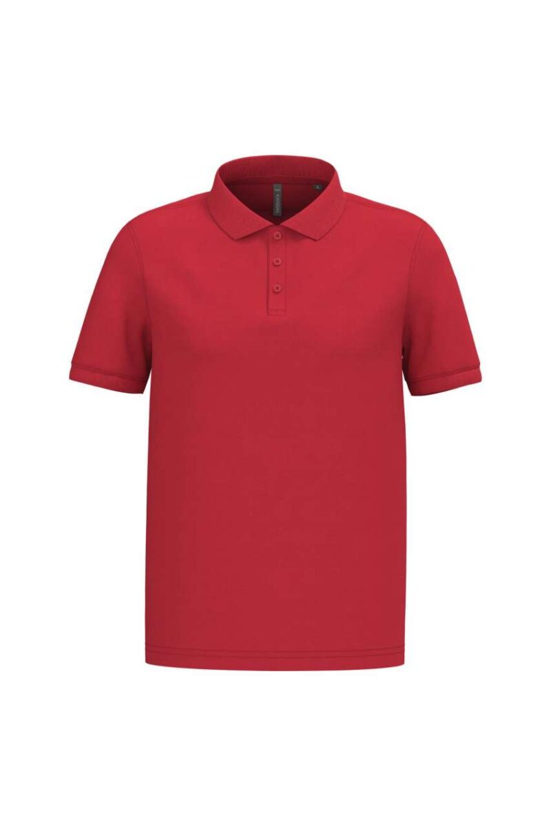 ka254-red-a1 Kariban POLO Πικέ SHORT-SLEEVED SHIRT MEN'S - Κόκκινο