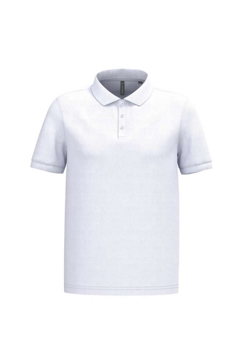 ka254-white-a1 Kariban POLO Πικέ SHORT-SLEEVED SHIRT MEN'S - Λευκό