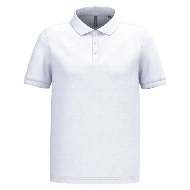 ka254-white-a1 Kariban POLO Πικέ SHORT-SLEEVED SHIRT MEN'S - Λευκό