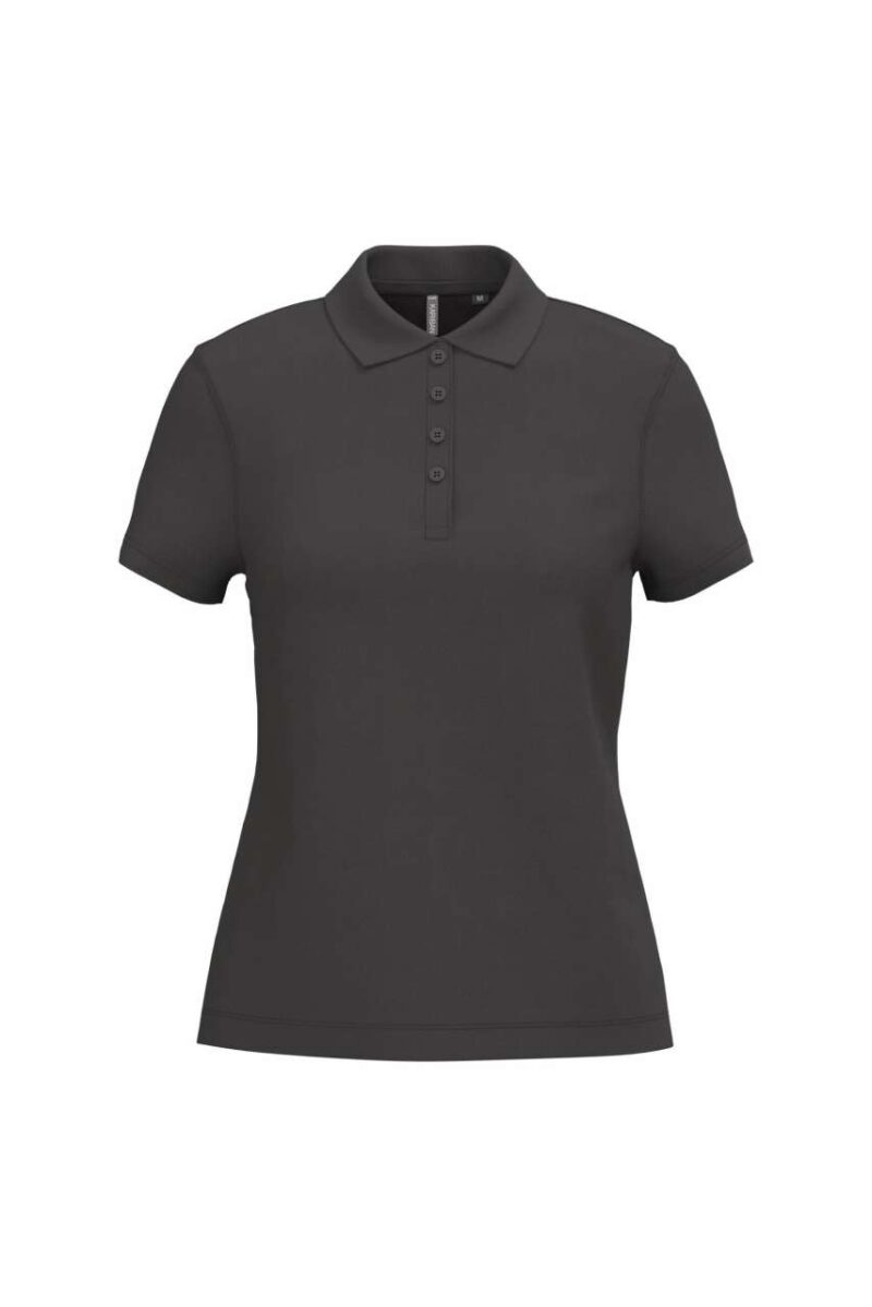 ka255-dark_grey-a1 Kariban LADIES SHORT-SLEEVED Πικέ POLO SHIRT - Σκούρο Γκρι