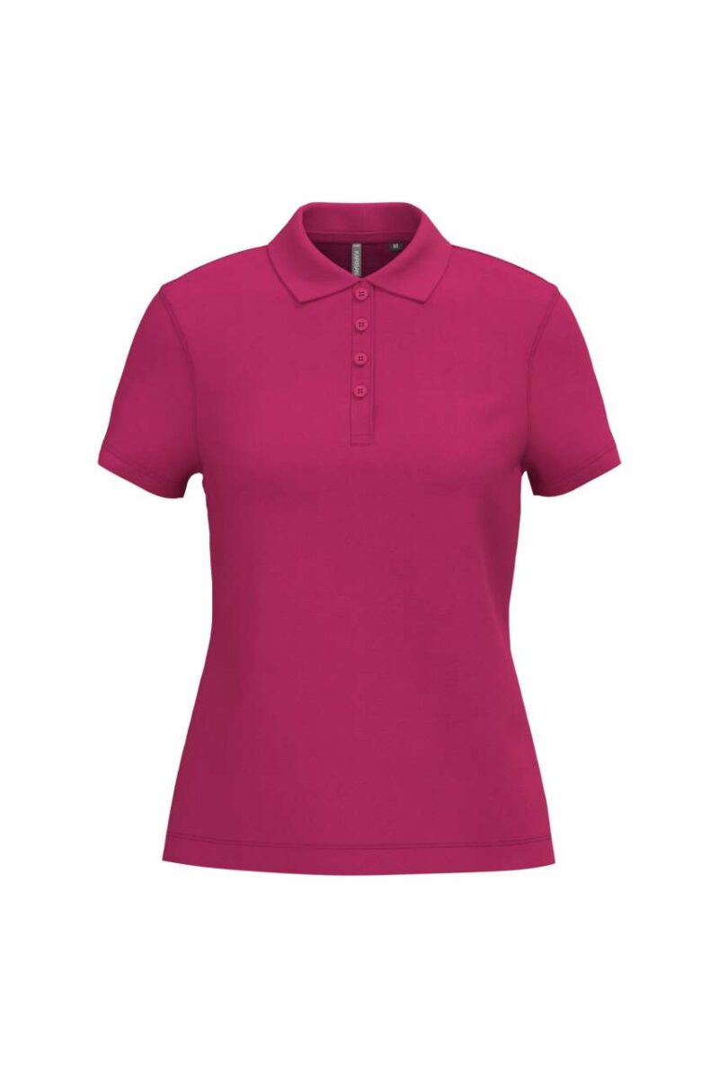 ka255-fuchsia-a1 Kariban LADIES SHORT-SLEEVED Πικέ POLO SHIRT - Φούξια