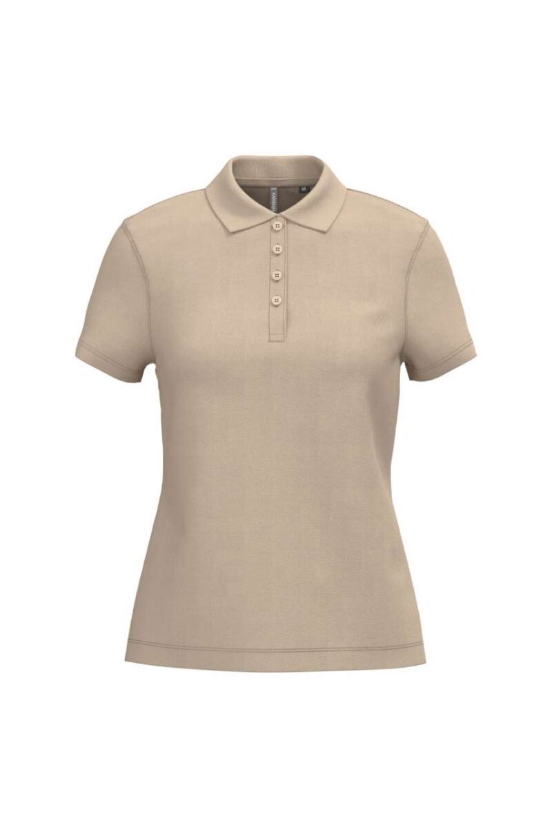 ka255-light_sand-a1 Kariban LADIES SHORT-SLEEVED Πικέ POLO SHIRT - Ανοιχτό άμμου