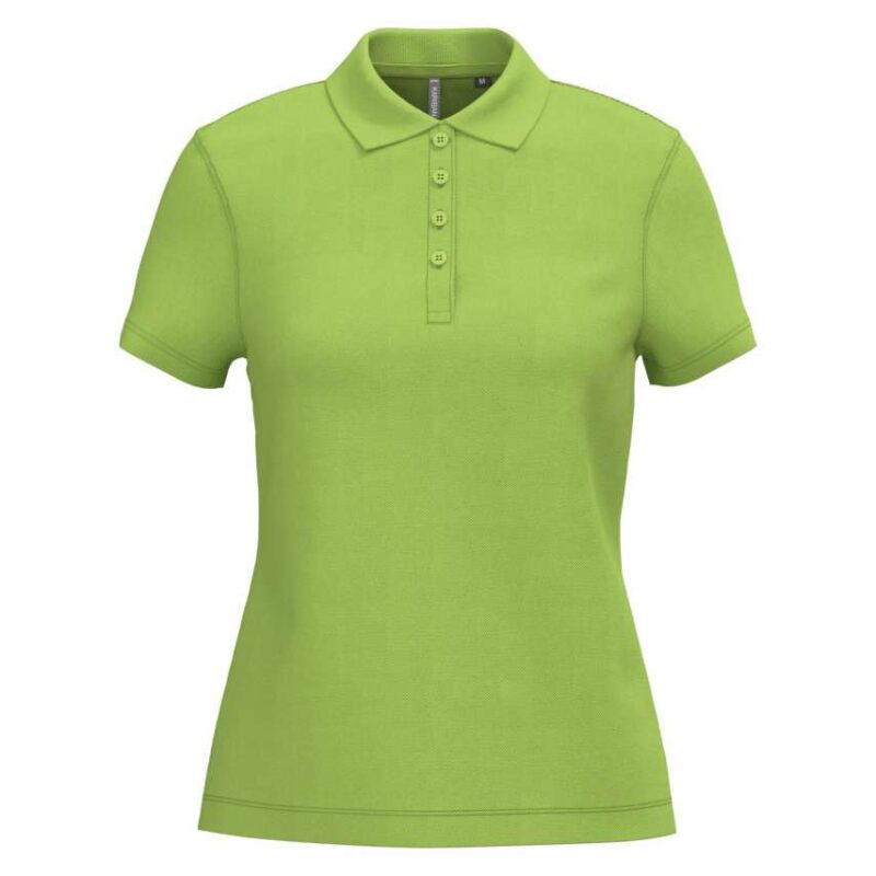 ka255-lime-a1 Kariban LADIES SHORT-SLEEVED Πικέ POLO SHIRT - Λαχανί