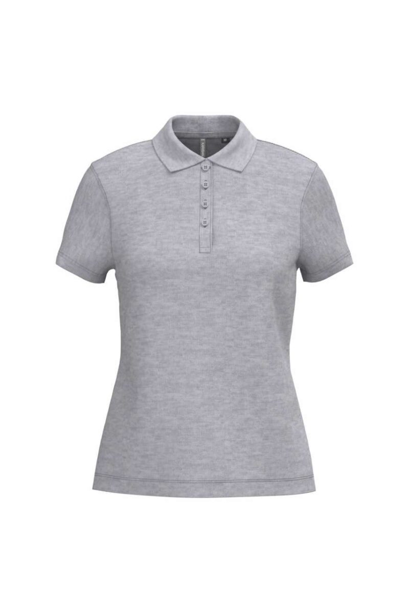 ka255-oxford_grey-a1 Kariban LADIES SHORT-SLEEVED Πικέ POLO SHIRT - Snow Grey