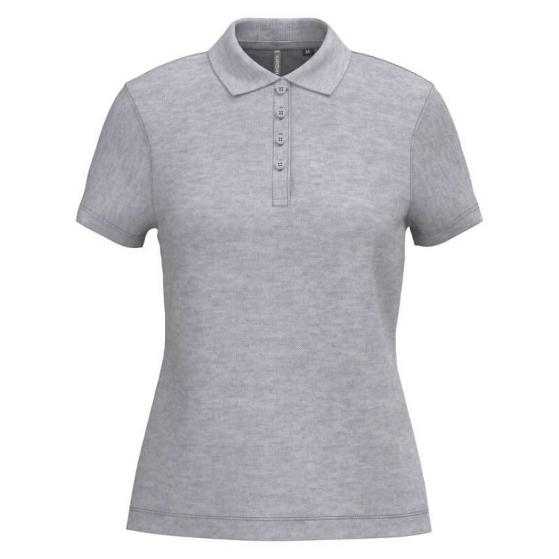 ka255-oxford_grey-a1 Kariban LADIES SHORT-SLEEVED Πικέ POLO SHIRT - 90% Βαμβάκι/10% Βισκόζη