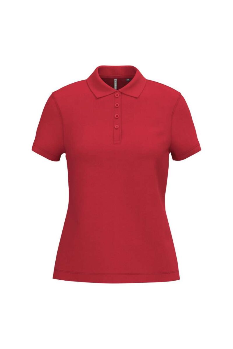 Kariban LADIES SHORT-SLEEVED Πικέ POLO SHIRT - Κόκκινο
