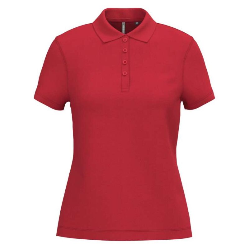 Kariban LADIES SHORT-SLEEVED Πικέ POLO SHIRT - Κόκκινο