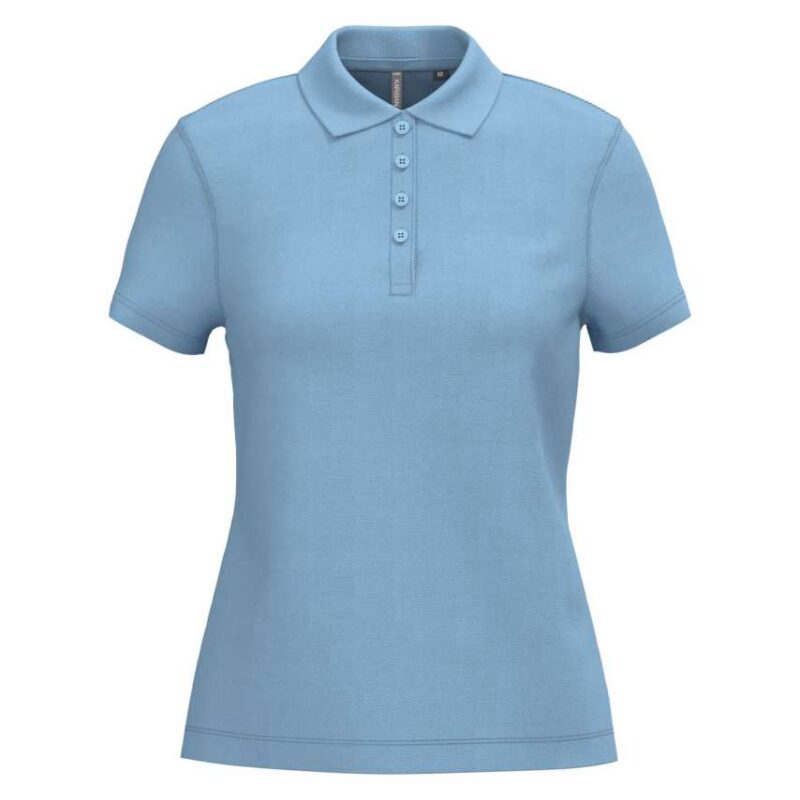 Kariban LADIES SHORT-SLEEVED Πικέ POLO SHIRT - Γαλάζιο