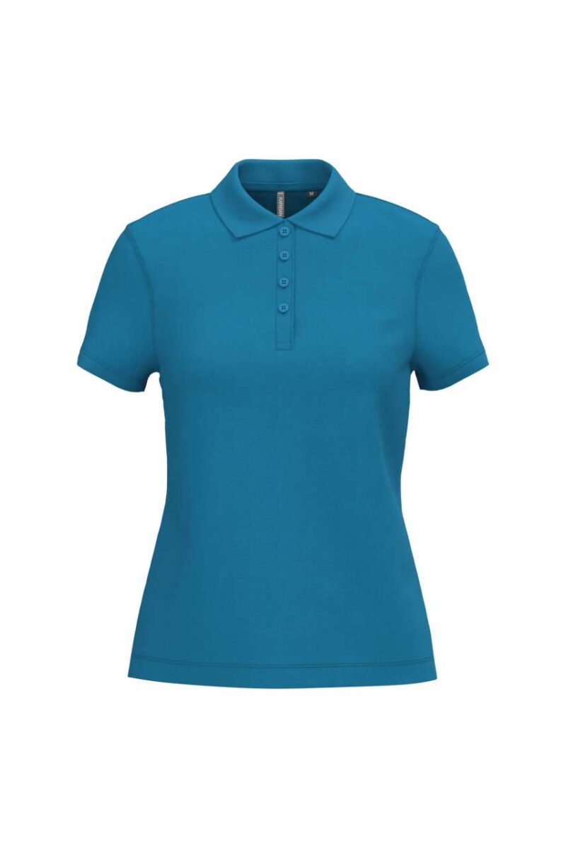ka255-tropical_blue-a1 Kariban LADIES SHORT-SLEEVED Πικέ POLO SHIRT - Τροπικό Μπλε