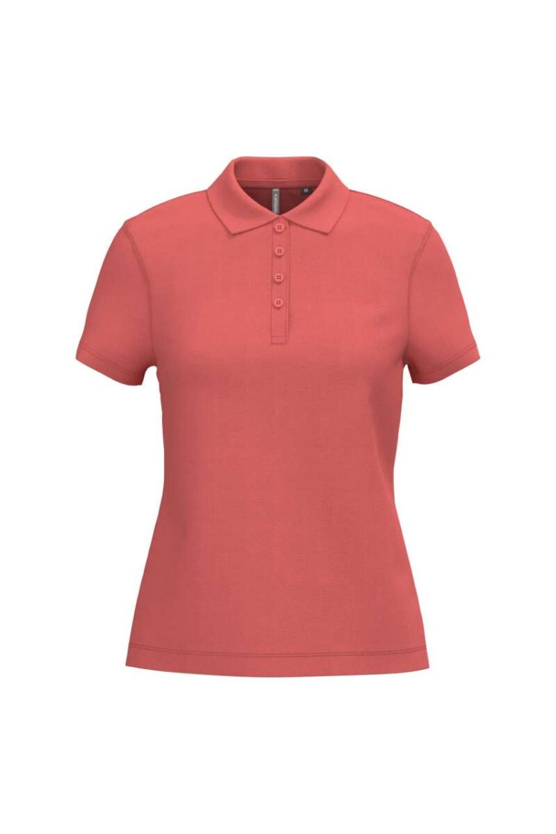 ka255-true_coral-a1 Kariban LADIES SHORT-SLEEVED Πικέ POLO SHIRT - True Coral