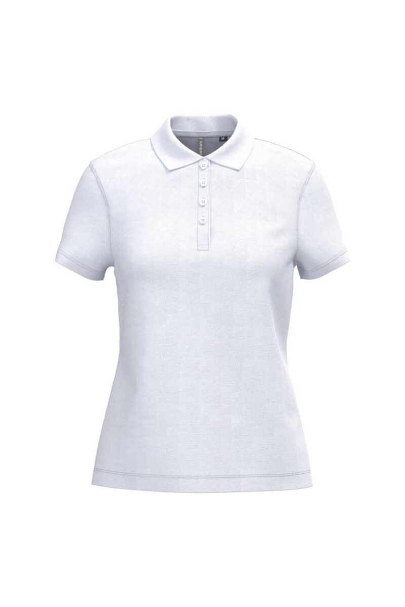 ka255-white-a1 Kariban LADIES SHORT-SLEEVED Πικέ POLO SHIRT - Λευκό