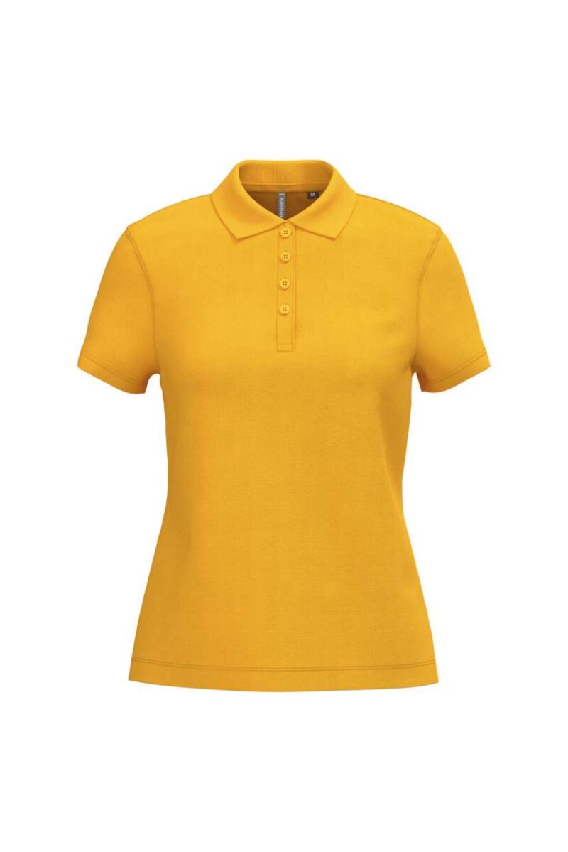 ka255-yellow-a1 Kariban LADIES SHORT-SLEEVED Πικέ POLO SHIRT - Κίτρινο
