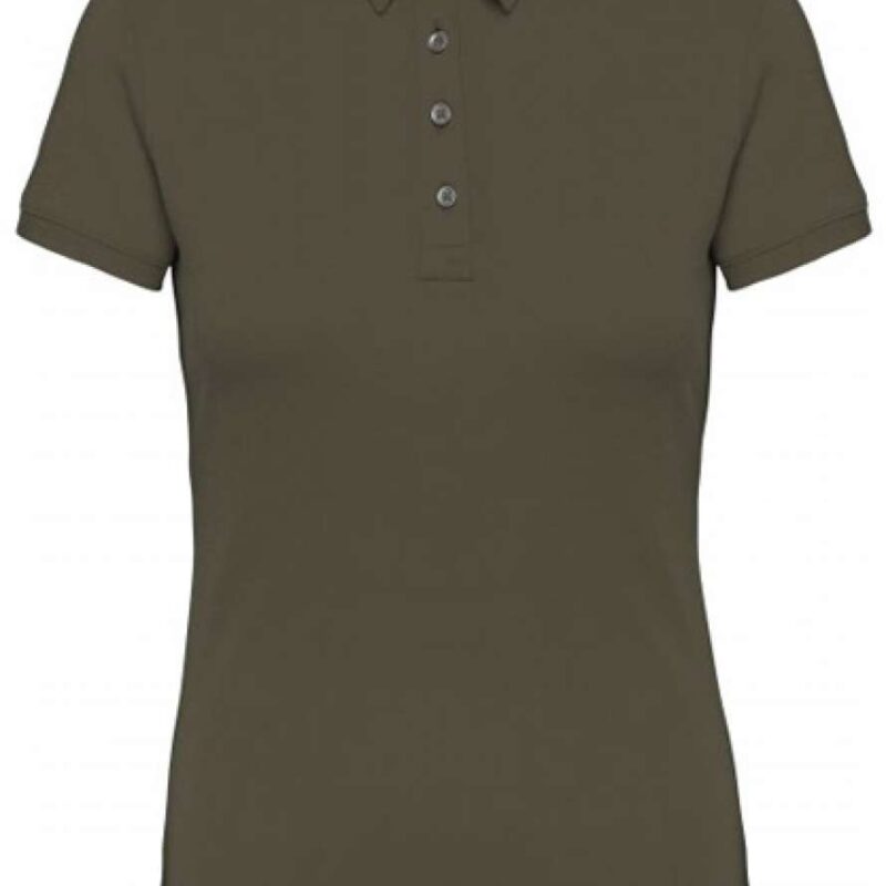 ka263-light_khaki-a1 Kariban LADIES' SHORT SLEEVED JERSEY POLO SHIRT - Light Khaki