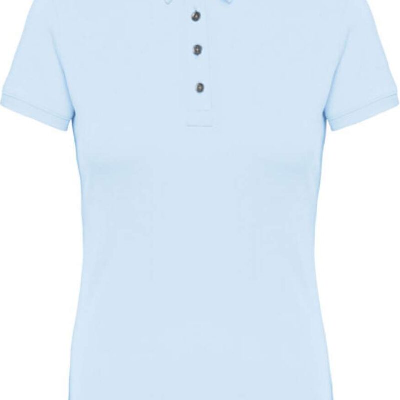 ka263-sky_blue-a1 Kariban LADIES' SHORT SLEEVED JERSEY POLO SHIRT - Γαλάζιο