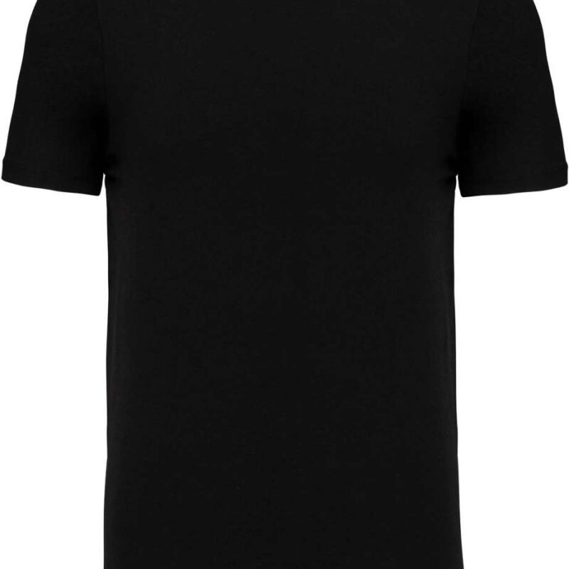ka3014-black-a1 Kariban MEN'S SHORT-SLEEVED V-NECK T-SHIRT - Μαύρο