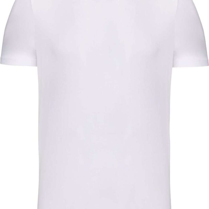 ka3014-white-a1 Kariban MEN'S SHORT-SLEEVED V-NECK T-SHIRT - Λευκό