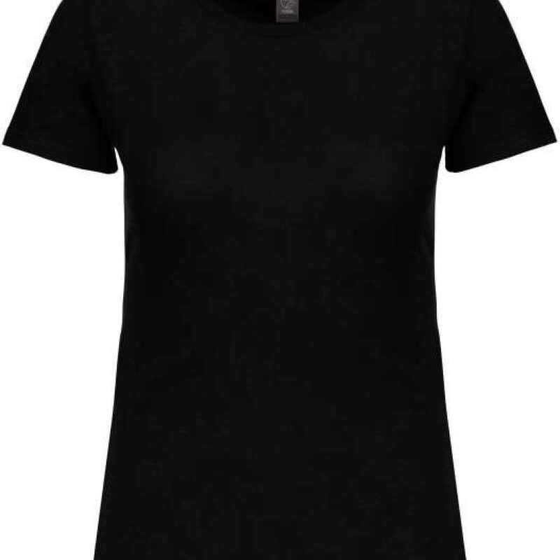 ka3026ic-black-a1 Kariban T-SHIRT LADIES BIO150IC CREW NECK - Μαύρο