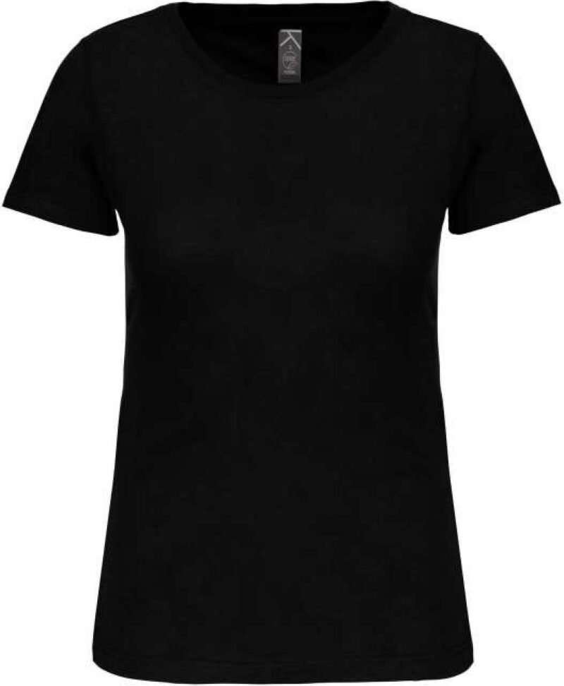 ka3026ic-black-a1 Kariban T-SHIRT LADIES BIO150IC CREW NECK - Μαύρο
