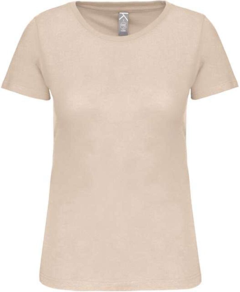 ka3026ic-light_sand-a1 Kariban T-SHIRT LADIES BIO150IC CREW NECK - Coconut Milk