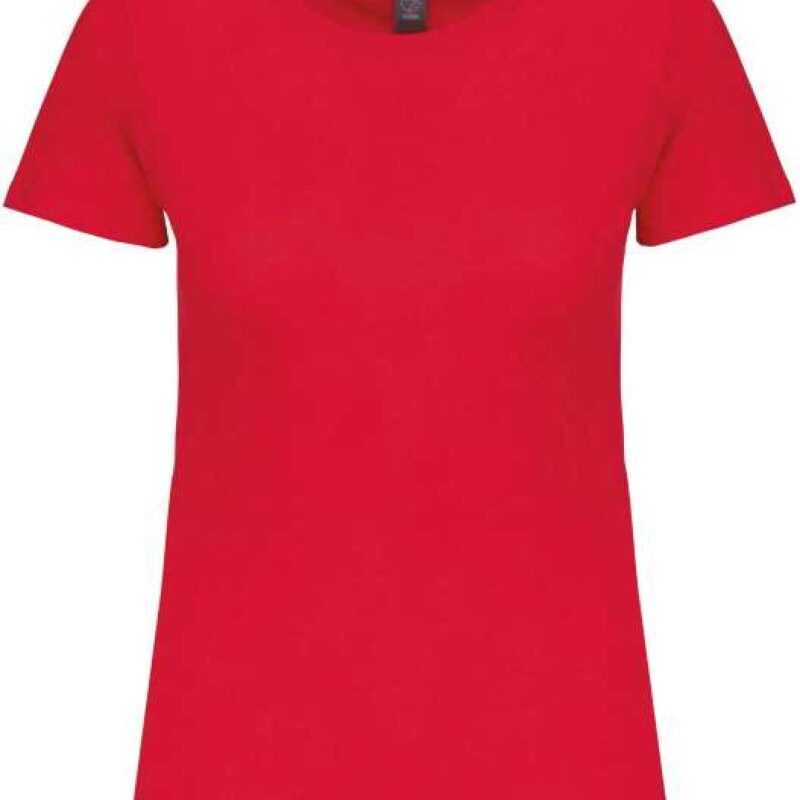 Kariban T-SHIRT LADIES BIO150IC CREW NECK - Κόκκινο