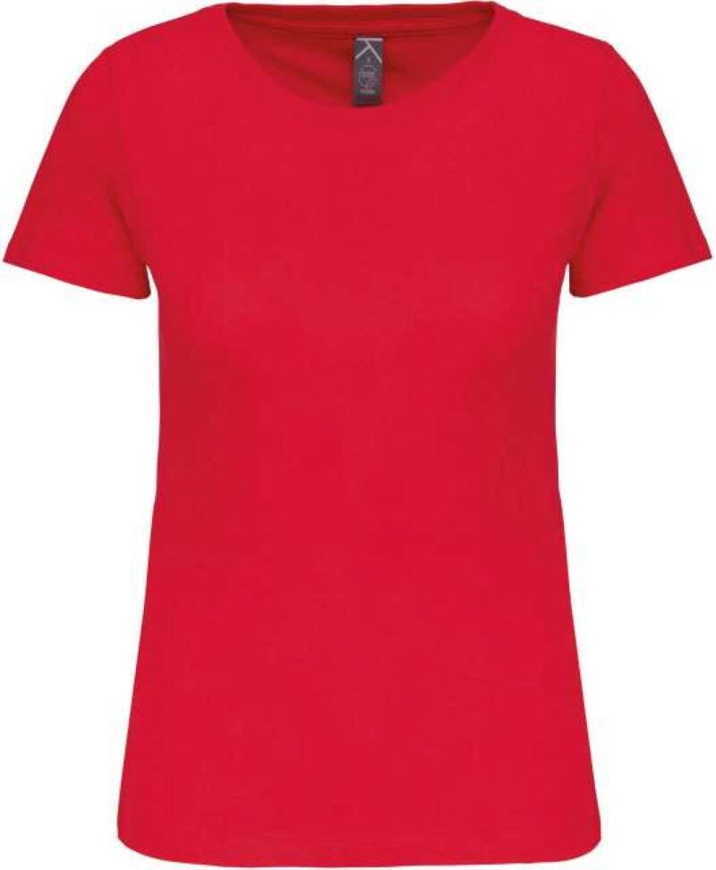 ka3026ic-red-a1 Kariban T-SHIRT LADIES BIO150IC CREW NECK - Κόκκινο