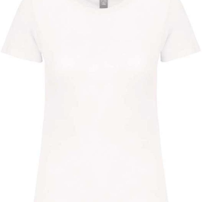 ka3026ic-white-a1 Kariban T-SHIRT LADIES BIO150IC CREW NECK - Λευκό