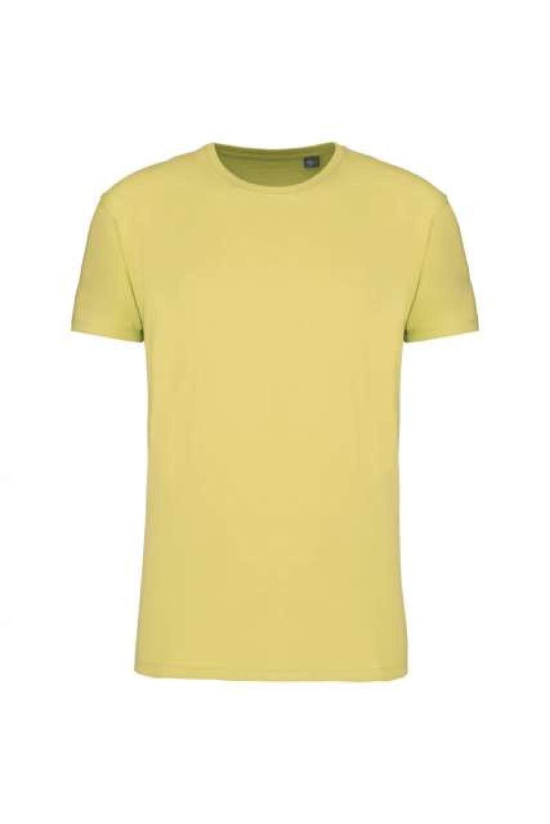 ka3032ic-lemon_yellow-a1 Kariban ORGANIC 190IC CREW NECK T-SHIRT - Lemon Yellow
