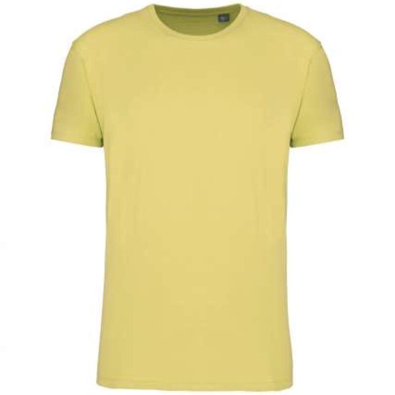 ka3032ic-lemon_yellow-a1 Kariban ORGANIC 190IC CREW NECK T-SHIRT - Lemon Yellow