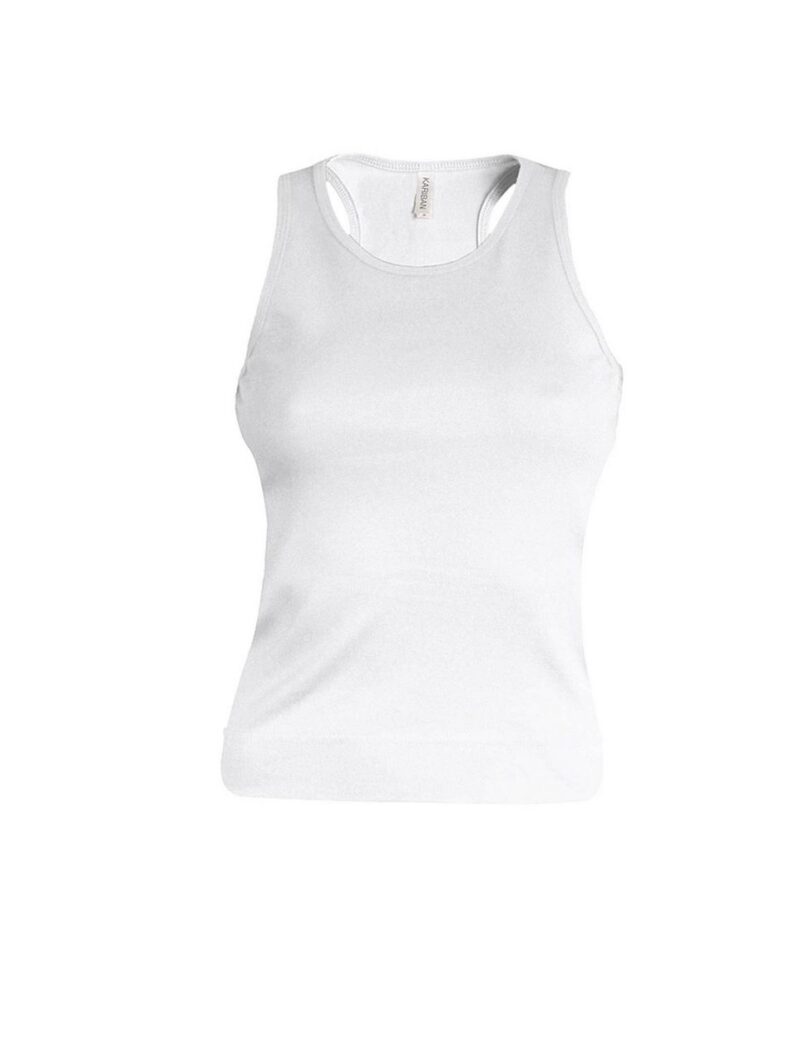 Kariban ANGELINA - LADIES' VEST - Λευκό