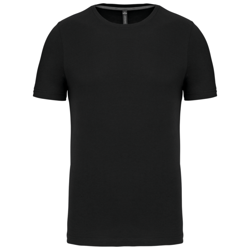ka356-black-a1 Kariban SHORT-SLEEVED SHORT-SLEEVED CREW NECK T-SHIRT - Μαύρο