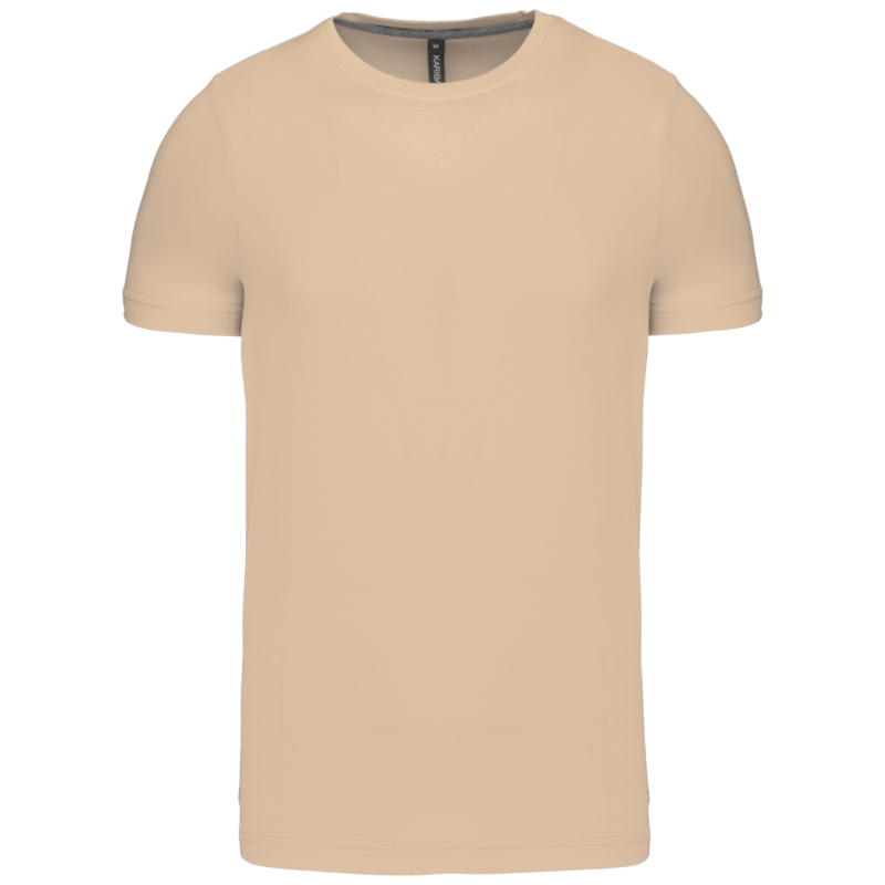 Kariban SHORT-SLEEVED SHORT-SLEEVED CREW NECK T-SHIRT - Ανοιχτό άμμου