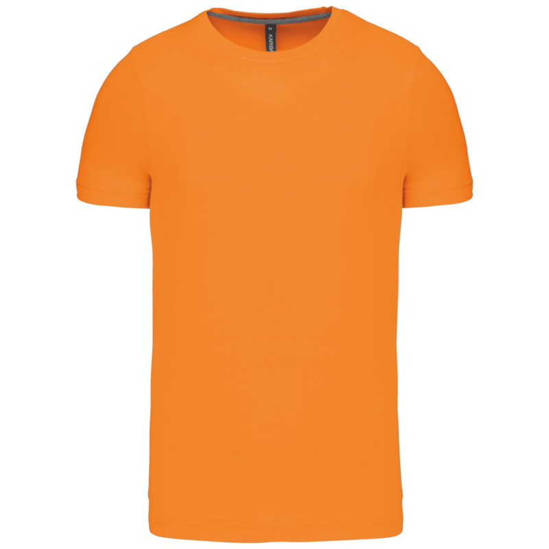 ka356-orange-a1 Kariban SHORT-SLEEVED SHORT-SLEEVED CREW NECK T-SHIRT - πορτοκαλί