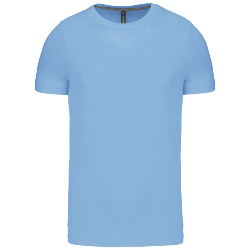 ka356-sky_blue-a1 Kariban SHORT-SLEEVED SHORT-SLEEVED CREW NECK T-SHIRT - Γαλάζιο
