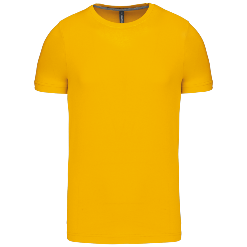 ka356-yellow-a1 Kariban SHORT-SLEEVED SHORT-SLEEVED CREW NECK T-SHIRT - Κίτρινο