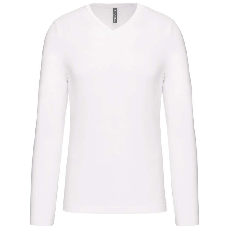 ka358-white-a2 Kariban SOL'S T-SHIRT V-NECK για MEN - Λευκό