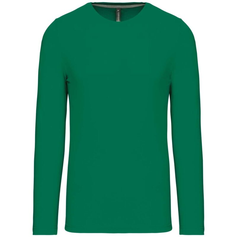 ka359-kelly_green-a2 Kariban T-SHIRT LONG-SLEEVED CREW NECK για MEN - πράσινο του Κέλι