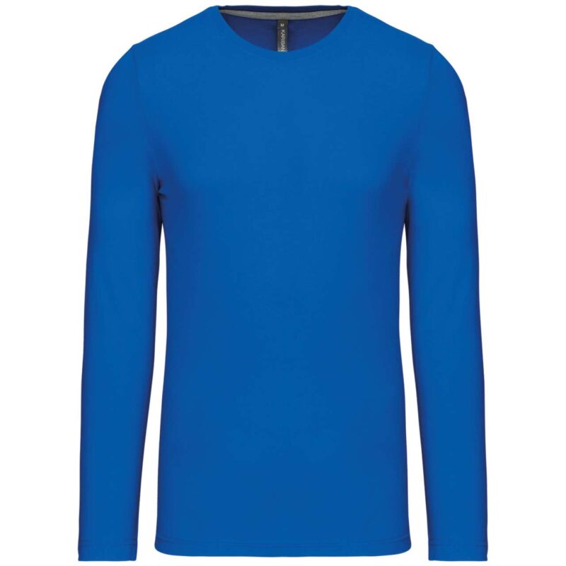 ka359-light_royal_blue-a2 Kariban T-SHIRT LONG-SLEEVED CREW NECK για MEN - ανοιχτό βασιλικό μπλε