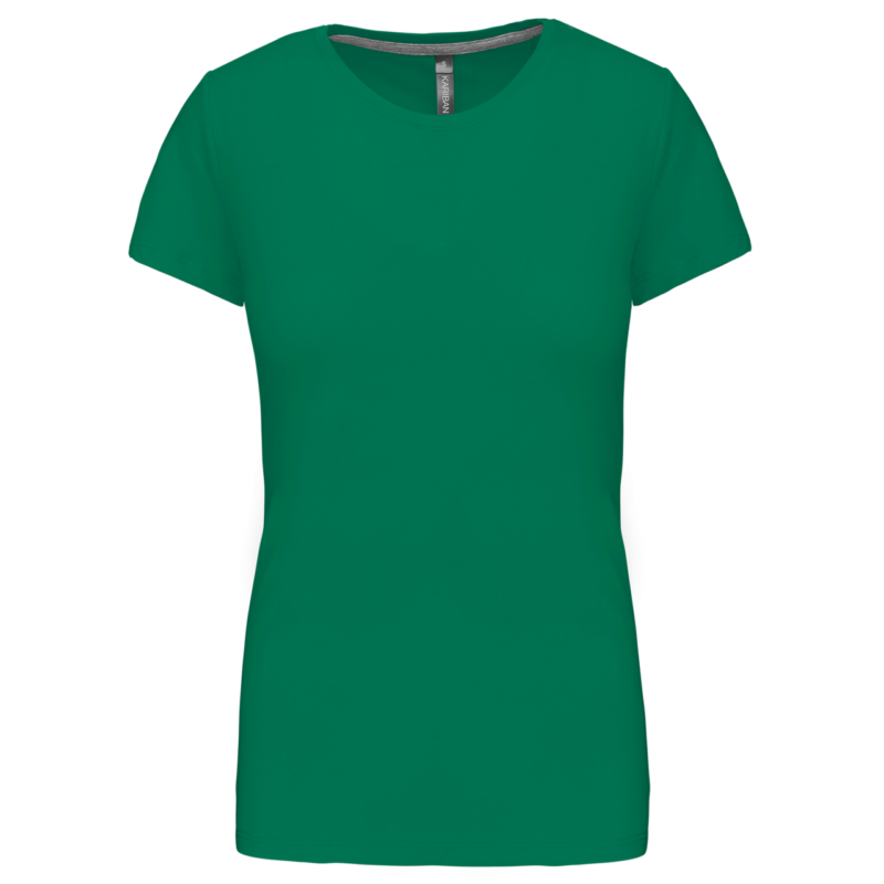 ka380-kelly_green-a1 Kariban LADIES' SHORT SLEEVE CREW NECK T-SHIRT - πράσινο του Κέλι