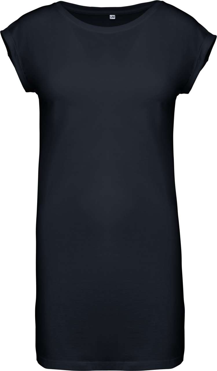 ka388-navy-a1 Kariban LADIES' LONG T-SHIRT - Μπλε μαρίν