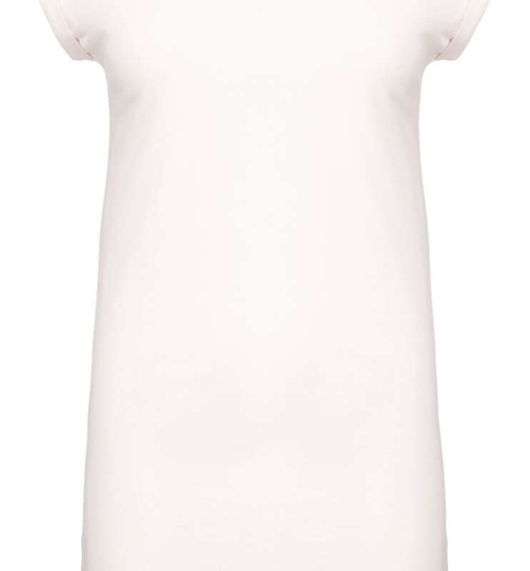 ka388-off_white-a1 Kariban LADIES' LONG T-SHIRT - Off White