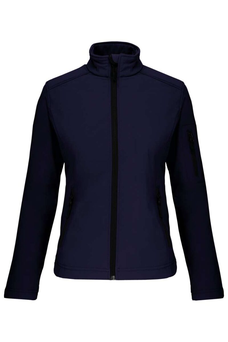 ka400-navy-a1 Kariban LADIES' SOFTSHELL JACKET - Μπλε μαρίν