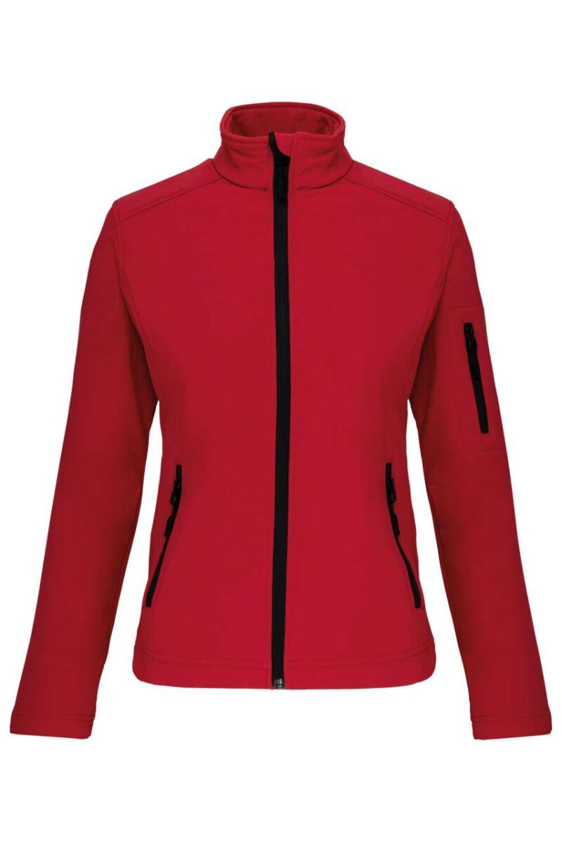 ka400-red-a1 Kariban LADIES' SOFTSHELL JACKET - Κόκκινο