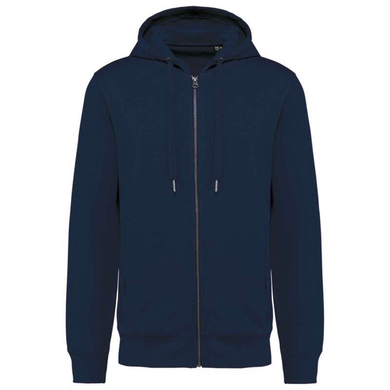 ka4008-navy-a1 Kariban SOL'S SWEATSHIRT UNISEX ECO-FRIENDLY FRENCH TERRY ZIPPED HOODED - Μπλε μαρίν