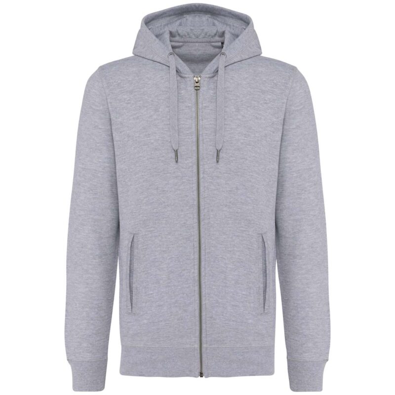 ka4008-oxford_grey-a1 Kariban SOL'S SWEATSHIRT UNISEX ECO-FRIENDLY FRENCH TERRY ZIPPED HOODED - Γκρι της Οξφόρδης