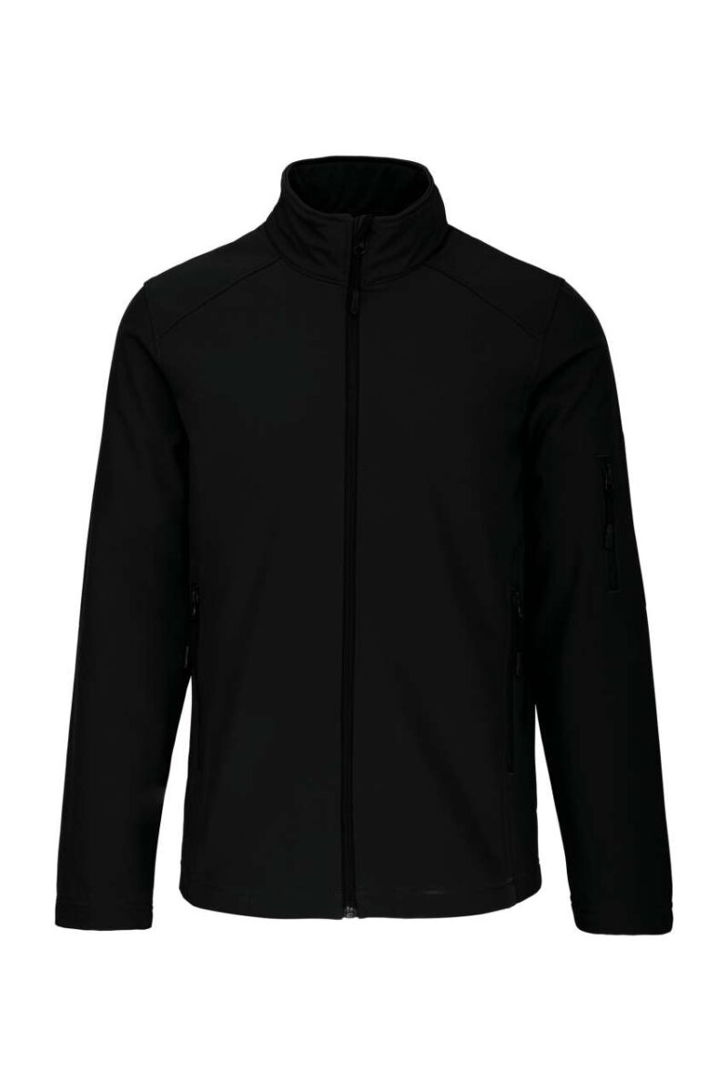 ka401-black-a1 Kariban SOFTSHELL JACKET - Μαύρο