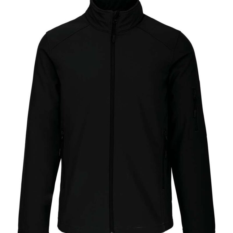 Kariban SOFTSHELL JACKET - Μαύρο